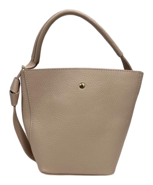 ANAYI（アナイ）ANAYI (アナイ) ノットバケットバッグ ベージュの古着・服飾アイテム