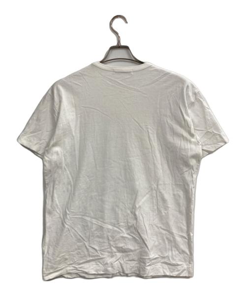 COMME des GARCONS（コムデギャルソン）COMME des GARCONS (コムデギャルソン) プリントTシャツ ホワイト サイズ:記載なし（実寸サイズを参照ください）の古着・服飾アイテム