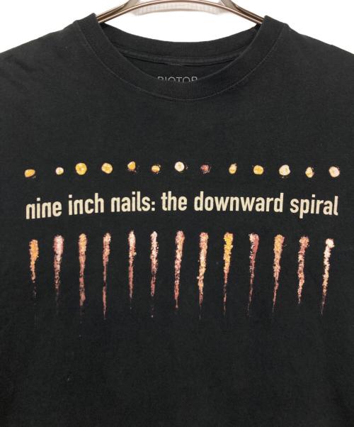 BIOTOP（ビオトープ）BIOTOP (ビオトープ) NINE INCH NAILS (ナイン・インチ・ネイルズ) 長袖カットソー ブラック サイズ:Lの古着・服飾アイテム