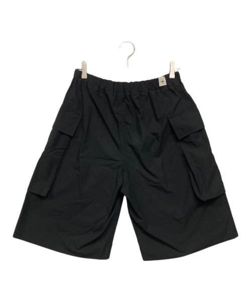 JIL SANDER+（ジルサンダープラス）JIL SANDER+ (ジルサンダープラス) カーゴショーツ ブラック サイズ:44の古着・服飾アイテム