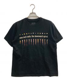 BIOTOP×NINE INCH NAILS（ビオトープ×ナイン・インチ・ネイルズ）の古着「半袖カットソー」｜ブラック