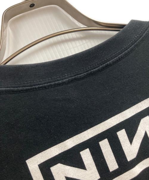 BIOTOP（ビオトープ）BIOTOP (ビオトープ) Nine Inch Nails (ナイン・インチ・ネイルズ) 半袖カットソー ブラック サイズ:Lの古着・服飾アイテム