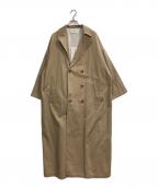 RIM.ARKリムアーク）の古着「Wide Volume Spring Coat」｜ベージュ