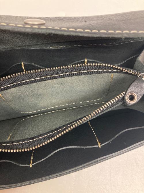 TIDE WAY（タイドウェイ）TIDE WAY (タイドウェイ) 長財布 ブラックの古着・服飾アイテム