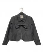 Fano Studiosファノ ストゥディオズ）の古着「リボンジャケット」｜グレー