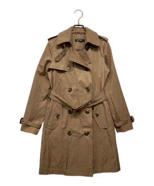 LAUREN RALPH LAUREN（ローレンラルフローレン）LAUREN RALPH LAUREN (ローレンラルフローレン) トレンチコート ベージュ サイズ:XXSの古着・服飾アイテム
