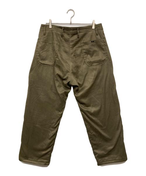 Porter Classic（ポータークラシック）Porter Classic (ポータークラシック) 裏フリースベイカーパンツ オリーブ サイズ:Lの古着・服飾アイテム