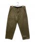 Porter Classic（ポータークラシック）の古着「裏フリースベイカーパンツ」｜オリーブ