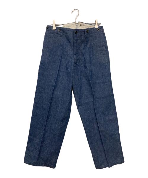 Dry Bones（ドライボーンズ）Dry Bones (ドライボーンズ) シンチバックデニムパンツ ネイビー サイズ:W30の古着・服飾アイテム