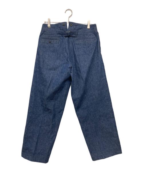 Dry Bones（ドライボーンズ）Dry Bones (ドライボーンズ) シンチバックデニムパンツ ネイビー サイズ:W30の古着・服飾アイテム