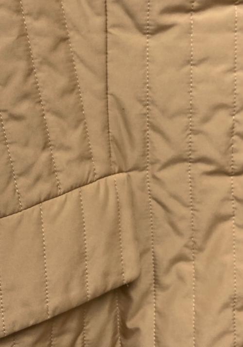 Salvatore Ferragamo（サルヴァトーレ フェラガモ）Salvatore Ferragamo (サルヴァトーレ フェラガモ) キルティングコート ベージュ サイズ:42の古着・服飾アイテム