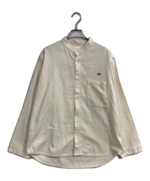 DANTON（ダントン）DANTON (ダントン) BAND COLLAR SHIRT アイボリー サイズ:38の古着・服飾アイテム