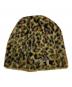 stussy（ステューシー）の古着「LEOPARD SKULLCAP」｜イエロー