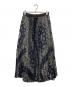 sacai（サカイ）の古着「Bandana Print Skirt」｜ネイビー