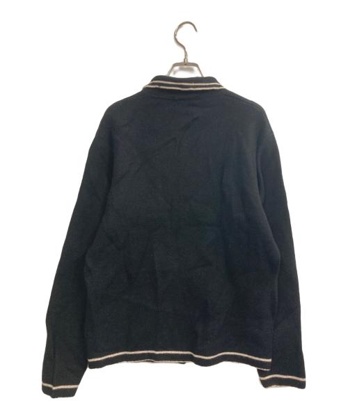 SUPREME（シュプリーム）SUPREME (シュプリーム) 24FW Zip Up Polo Sweater ブラック サイズ:Lの古着・服飾アイテム