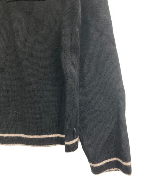 SUPREME（シュプリーム）SUPREME (シュプリーム) 24FW Zip Up Polo Sweater ブラック サイズ:Lの古着・服飾アイテム