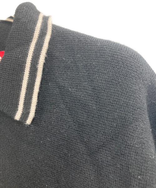 SUPREME（シュプリーム）SUPREME (シュプリーム) 24FW Zip Up Polo Sweater ブラック サイズ:Lの古着・服飾アイテム