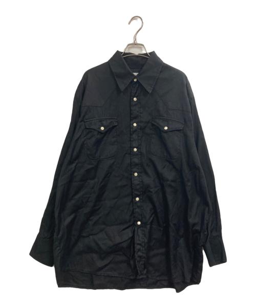 stussy（ステューシー）stussy (ステューシー) OUR LEGACY (アワーレガシー) 23SS RANCH SHIRT ブラック サイズ:Sの古着・服飾アイテム