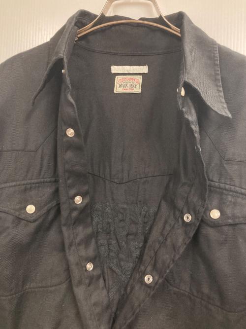 stussy（ステューシー）stussy (ステューシー) OUR LEGACY (アワーレガシー) 23SS RANCH SHIRT ブラック サイズ:Sの古着・服飾アイテム