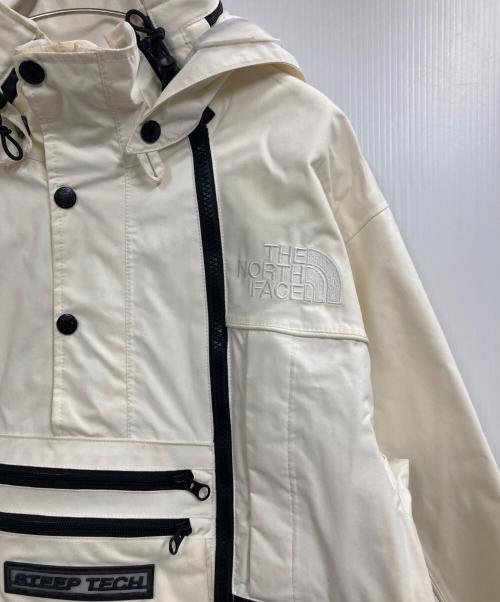 THE NORTH FACE（ザ ノース フェイス）THE NORTH FACE (ザ ノース フェイス) Supreme (シュプリーム) 16SS Steep Tech Hooded Jacket ホワイト サイズ:Mの古着・服飾アイテム
