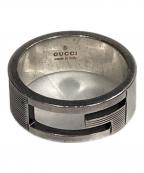 GUCCIグッチ）の古着「Gカットアウトリング」｜シルバーカラー