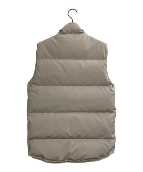 CANADA GOOSE（カナダグース）CANADA GOOSE (カナダグース) Freestyle Crew Vest ベージュ サイズ:Sの古着・服飾アイテム