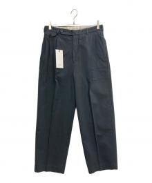 A.PRESSE（アプレッセ）の古着「Type.2 Melange Gabardine Trousers」｜グレー