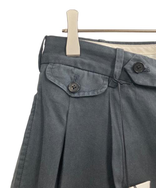 A.PRESSE（アプレッセ）A.PRESSE (アプレッセ) Type.2 Melange Gabardine Trousers グレー サイズ:2の古着・服飾アイテム