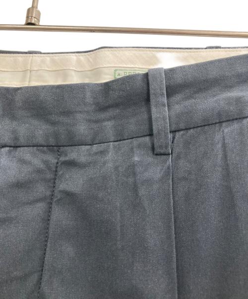 A.PRESSE（アプレッセ）A.PRESSE (アプレッセ) Type.2 Melange Gabardine Trousers グレー サイズ:2の古着・服飾アイテム