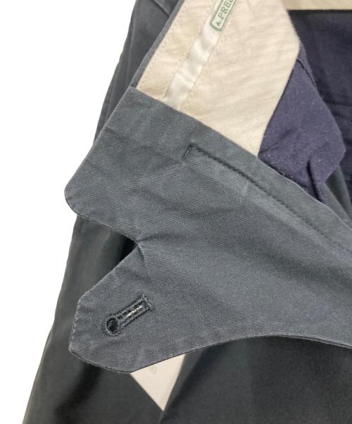 A.PRESSE（アプレッセ）A.PRESSE (アプレッセ) Type.2 Melange Gabardine Trousers グレー サイズ:2の古着・服飾アイテム