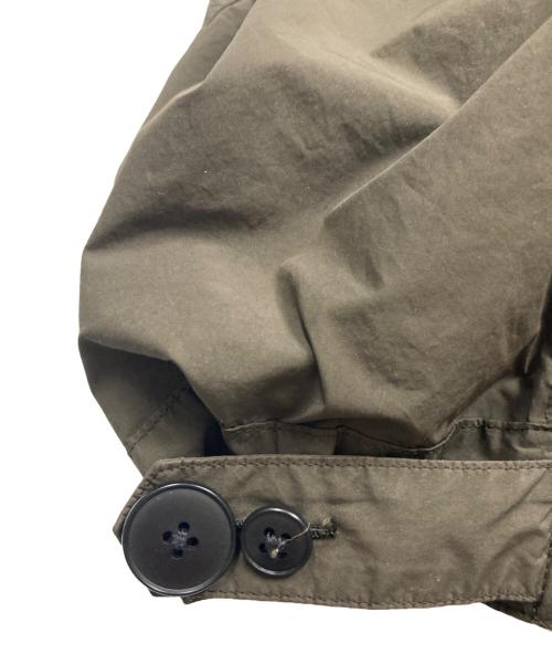 ATON（エイトン）ATON (エイトン) AIR VENTILE ショートモッズコート カーキ サイズ:4の古着・服飾アイテム