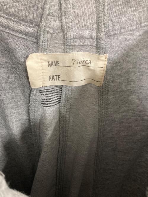 77circa（ナナナナサーカ）77circa (ナナナナサーカ) 再構築長袖Tシャツ グレー サイズ:FREEの古着・服飾アイテム