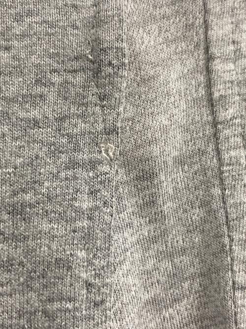 77circa（ナナナナサーカ）77circa (ナナナナサーカ) 再構築長袖Tシャツ グレー サイズ:FREEの古着・服飾アイテム