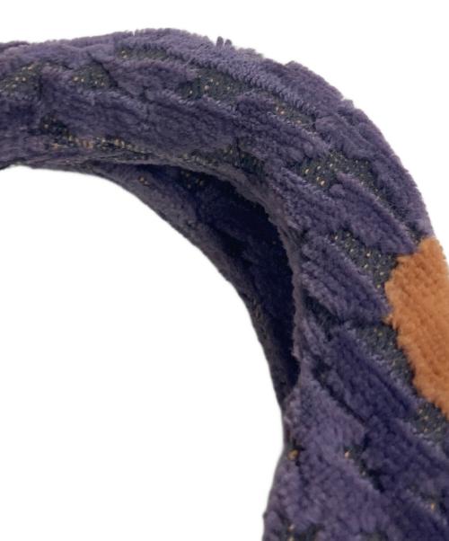 mina perhonen（ミナ ペルホネン）mina perhonen (ミナ ペルホネン) エッグバッグ パープルの古着・服飾アイテム