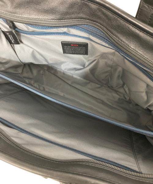 TUMI（トゥミ）TUMI (トゥミ) ALPHA2 2WAYレザーブリーフバッグ ブラックの古着・服飾アイテム