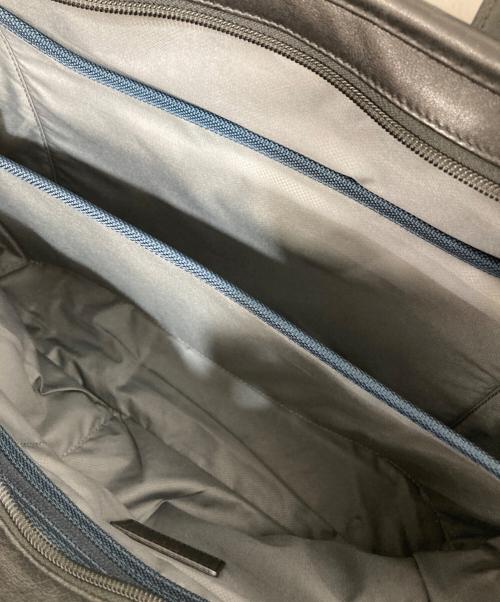 TUMI（トゥミ）TUMI (トゥミ) ALPHA2 2WAYレザーブリーフバッグ ブラックの古着・服飾アイテム