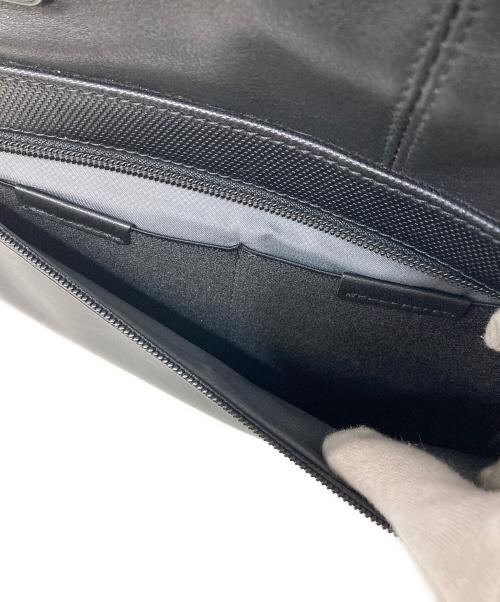 TUMI（トゥミ）TUMI (トゥミ) ALPHA2 2WAYレザーブリーフバッグ ブラックの古着・服飾アイテム