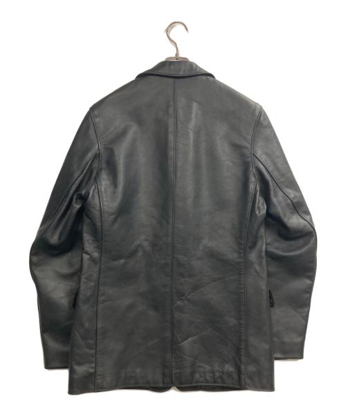 Schott（ショット）Schott (ショット) 3Bレザーテーラードジャケット ブラック サイズ:40の古着・服飾アイテム