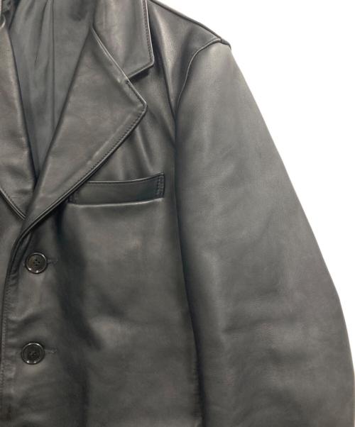 Schott（ショット）Schott (ショット) 3Bレザーテーラードジャケット ブラック サイズ:40の古着・服飾アイテム