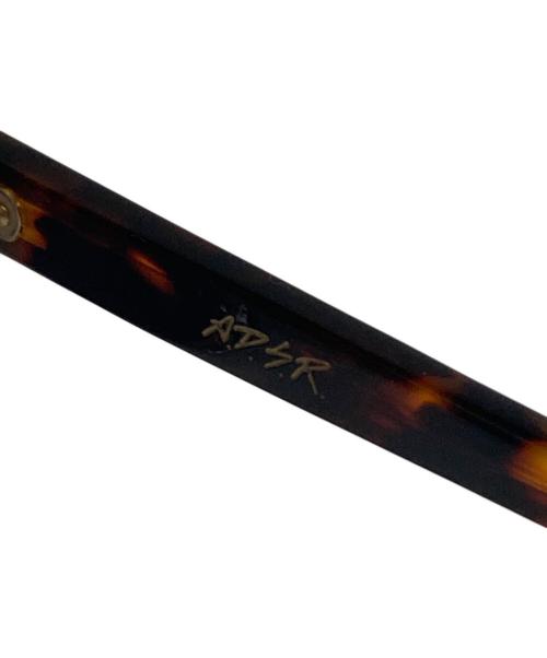 A.D.S.R.（エーディーエスアール）A.D.S.R. (エーディーエスアール) サングラス ブラウンの古着・服飾アイテム