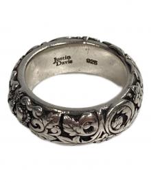 JUSTIN DAVIS（ジャスティンデイビス）の古着「クラウンモチーフリング」｜シルバー