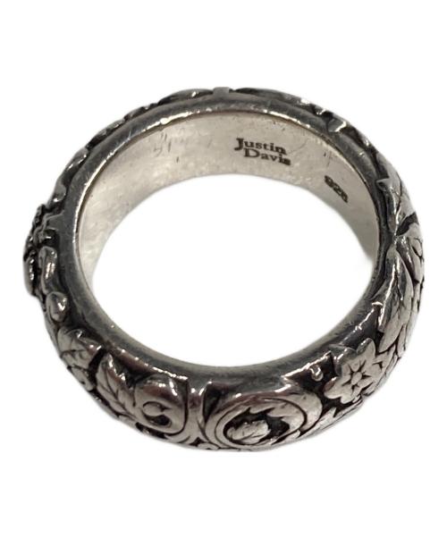 JUSTIN DAVIS（ジャスティンデイビス）JUSTIN DAVIS (ジャスティンデイビス) クラウンモチーフリング シルバー サイズ:12号の古着・服飾アイテム