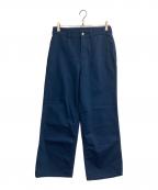 45Rフォーティファイブ・アール）の古着「インディゴ染めワイドストレートデニムパンツ」｜インディゴ