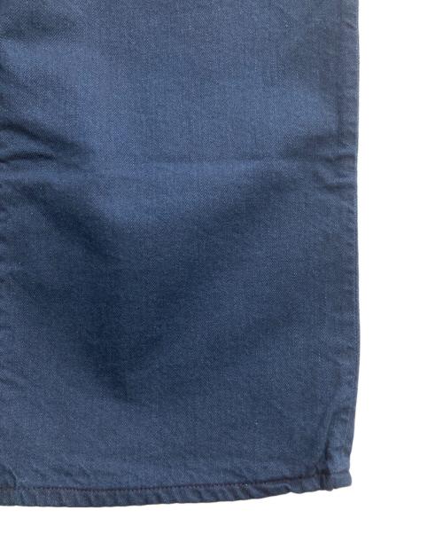 45R（フォーティファイブ・アール）45R (フォーティファイブ・アール) インディゴ染めワイドストレートデニムパンツ インディゴ サイズ:3の古着・服飾アイテム