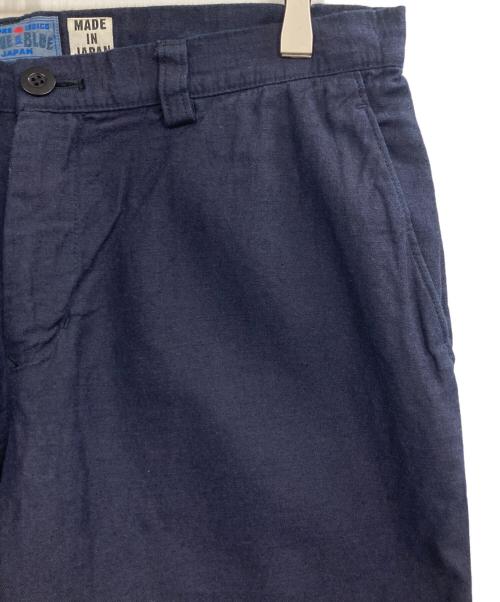 BLUE BLUE（ブルーブルー）BLUE BLUE (ブルーブルー) インディゴパンツ インディゴ サイズ:3の古着・服飾アイテム