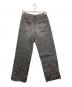 Whim Gazette (ウィムガゼット) ドロストデニムパンツ グレー サイズ:34：12000円