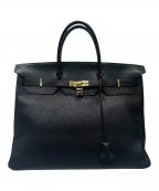 HERMESエルメス）の古着「Birkin 40 バーキン 40/トゴ/ノワール/□H刻印:2004年製造/ゴールド金具」｜ブラック