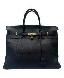 HERMES（エルメス）の古着「Birkin 40 バーキン 40/トゴ/ノワール/□H刻印:2004年製造/ゴールド金具」｜ブラック