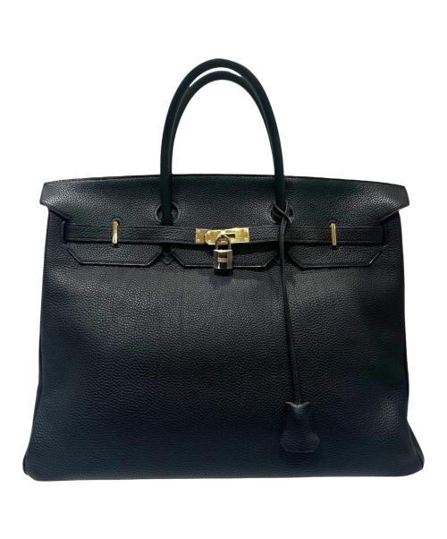 HERMES（エルメス）HERMES (エルメス) Birkin 40 バーキン 40/トゴ/ノワール/□H刻印:2004年製造/ゴールド金具 ブラック サイズ:40の古着・服飾アイテム