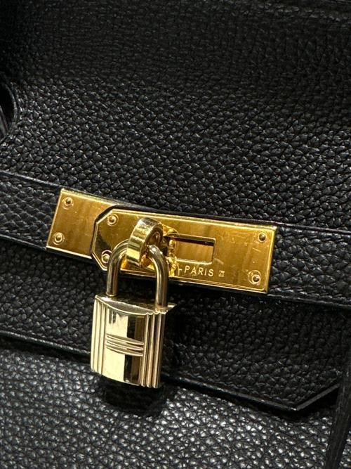 HERMES（エルメス）HERMES (エルメス) Birkin 40 バーキン 40/トゴ/ノワール/□H刻印:2004年製造/ゴールド金具 ブラック サイズ:40の古着・服飾アイテム